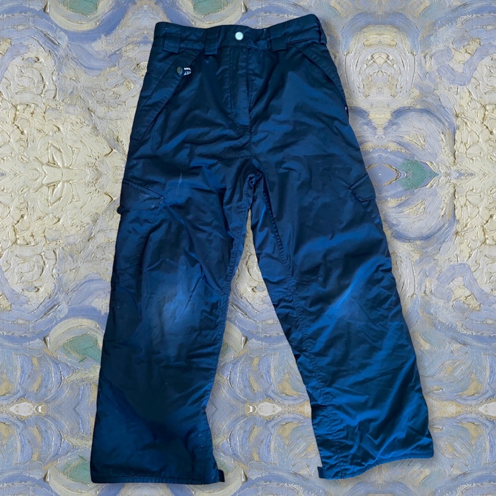 Black L.L. Bean Kids Snow Pants